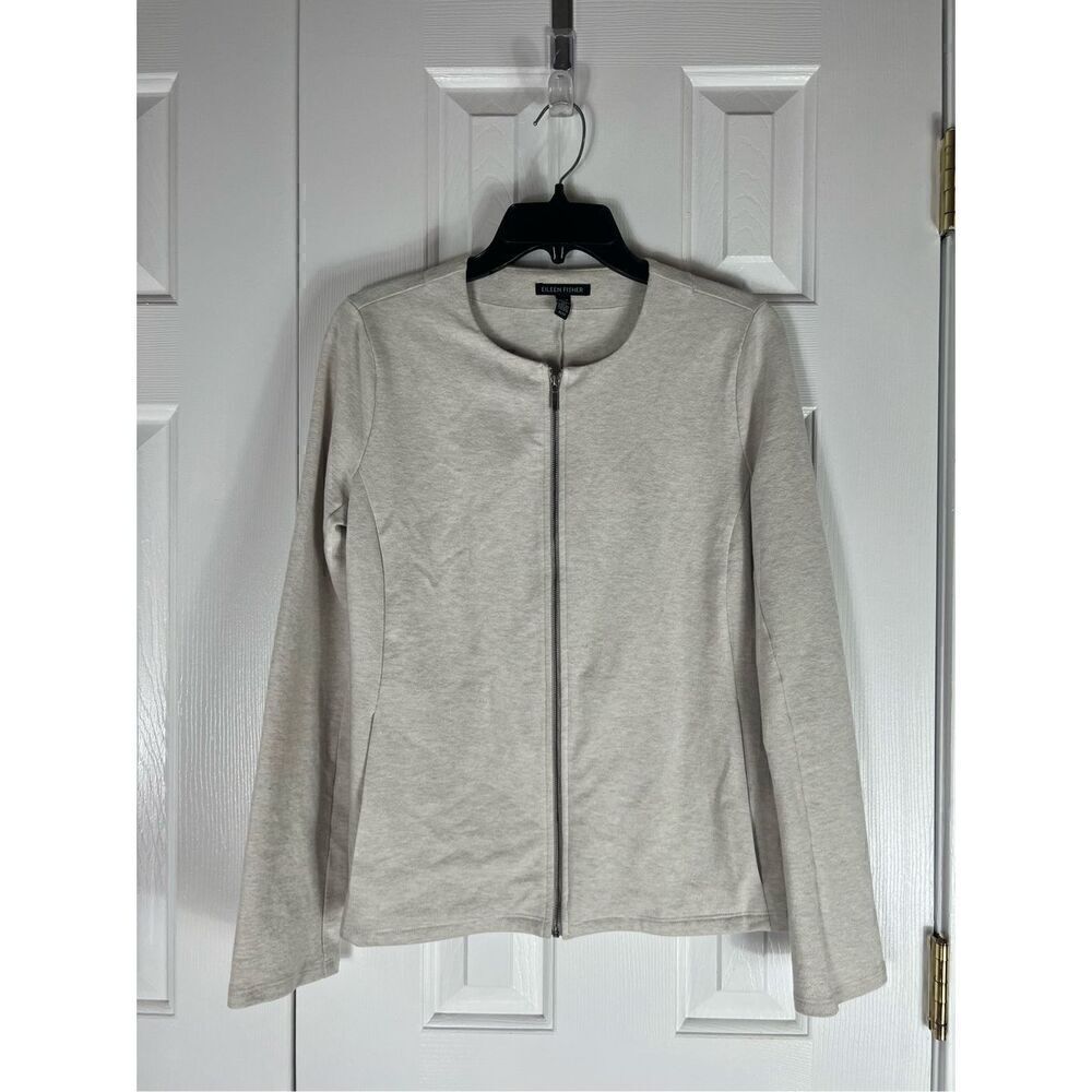 Eileen Fisher Womens Zip Office Siren Jacket Size XS